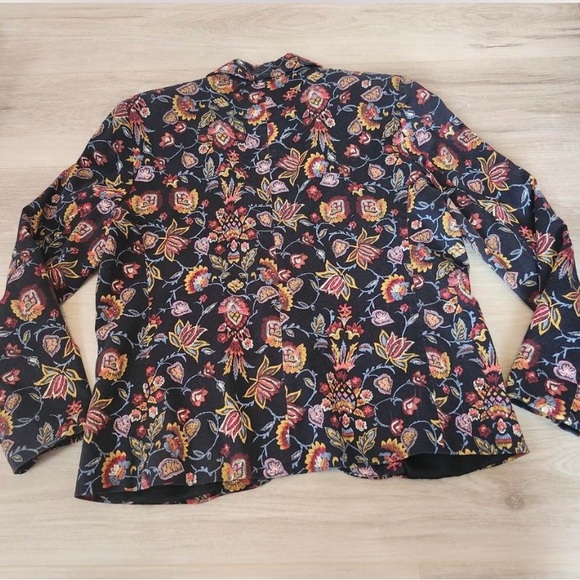 TopShop Floral Women's Jacket Blazer 12 - Picture 6 of 6